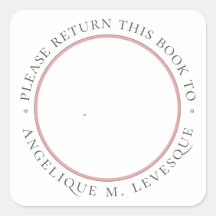 Livre de fleurs d'oiseaux Plaque personnalisée Per