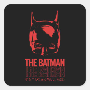 Sticker Carré Logo de la chouette de Batman