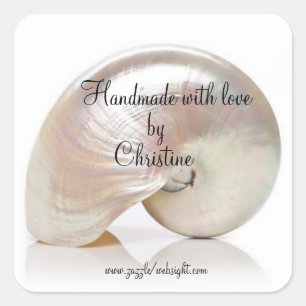 Sticker Carré Logo d'entreprise personnalisé