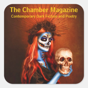 Sticker Carré Logo du magazine Chambre