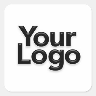 Sticker Carré Logo du propriétaire des petites entreprises Marke