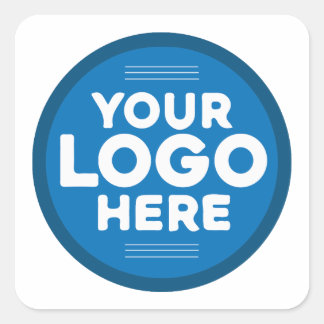 Sticker Carré Logo personnalisé