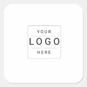 Sticker Carré Logo personnalisé