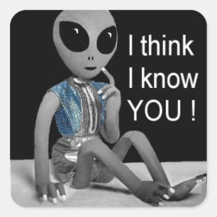 Sticker Carré LOL - par courrier électronique ou à côté d'une ph