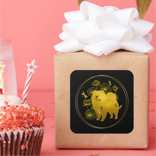 STICKER CARRÉ LORSQUE LES DRAGONS VOLENT CHOQUER