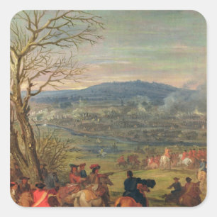 Sticker Carré Louis XIV dans le bâti proche Cassel de bataille