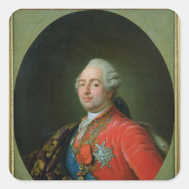 Sticker Carré Louis XVI 1786 (Devant)