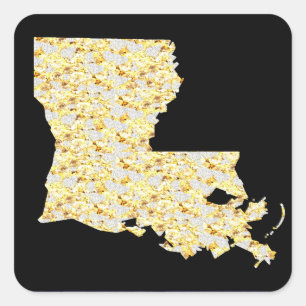 STICKER CARRÉ LOUISIANA