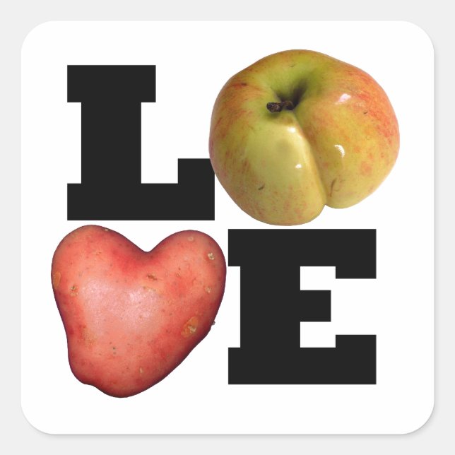 Sticker Carré LOVE Collection (Devant)