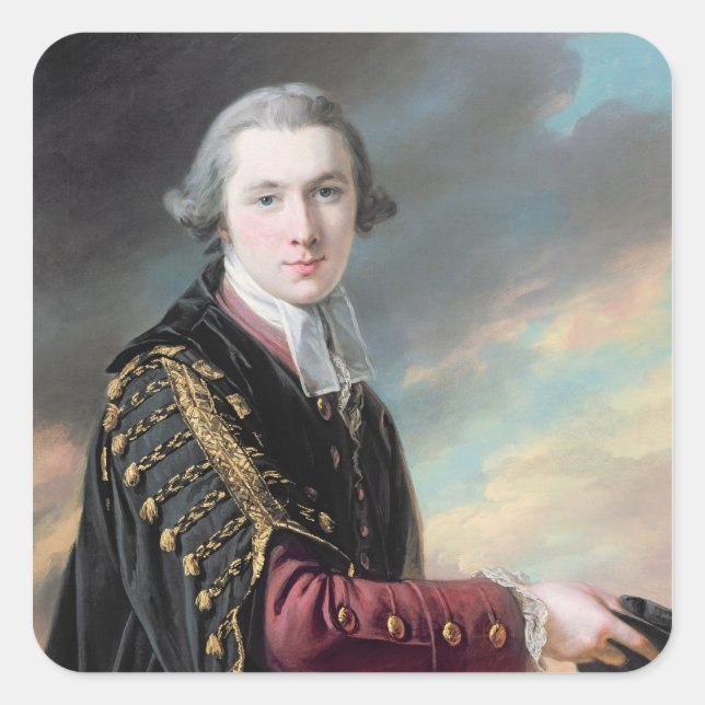 Sticker Carré Luke Gardiner (Devant)