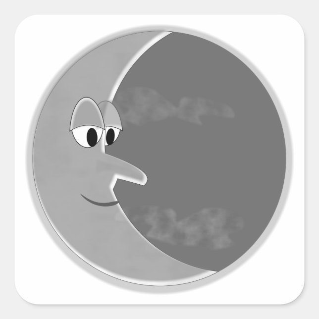 Sticker Carré Luna (Devant)