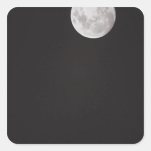 Sticker Carré Lune infrarouge.