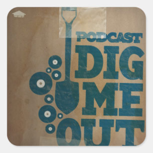 Sticker Carré lustré pour logo classique