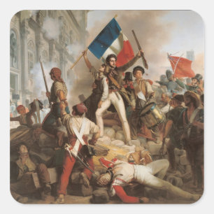 Sticker Carré Lutte à l'Hôtel de Ville