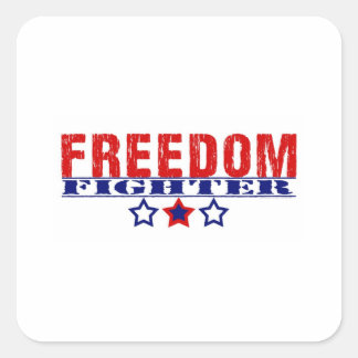 Sticker Carré Lutte pour la liberté