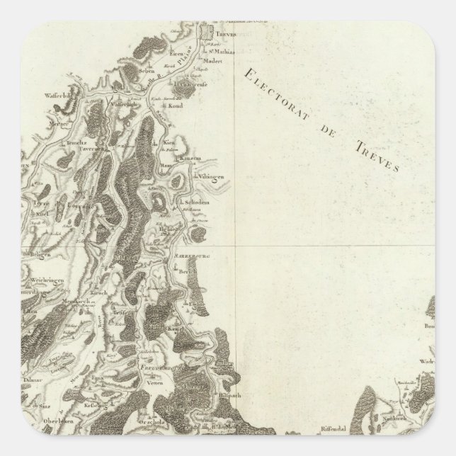 Sticker Carré Luxembourg (Devant)