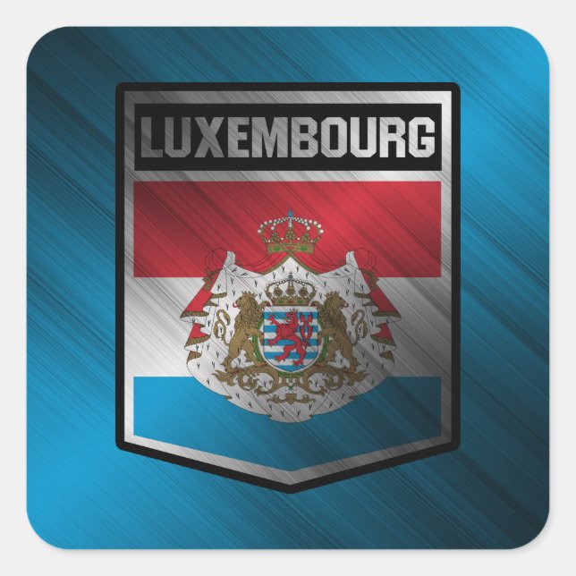 Sticker Carré Luxembourg (Devant)