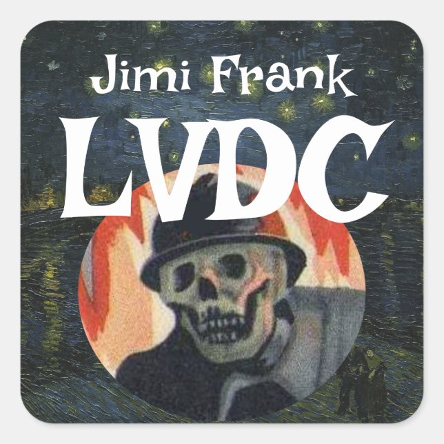 STICKER CARRÉ LVDC (Devant)