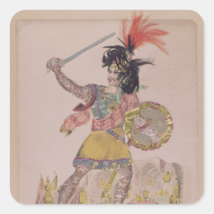 Sticker Carré M. Gomersall dans le rôle d'Earl Douglas