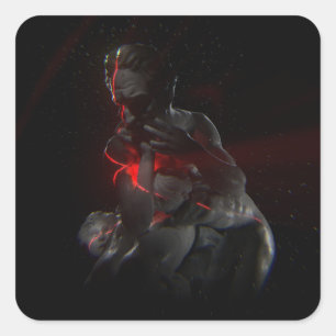 Sticker Carré Mad - Collection Divine