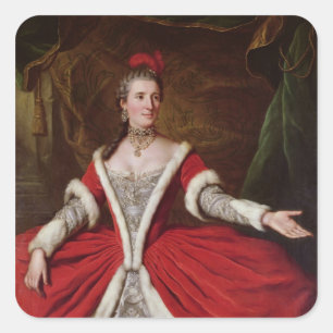 Sticker Carré Mademoiselle Dumesnil