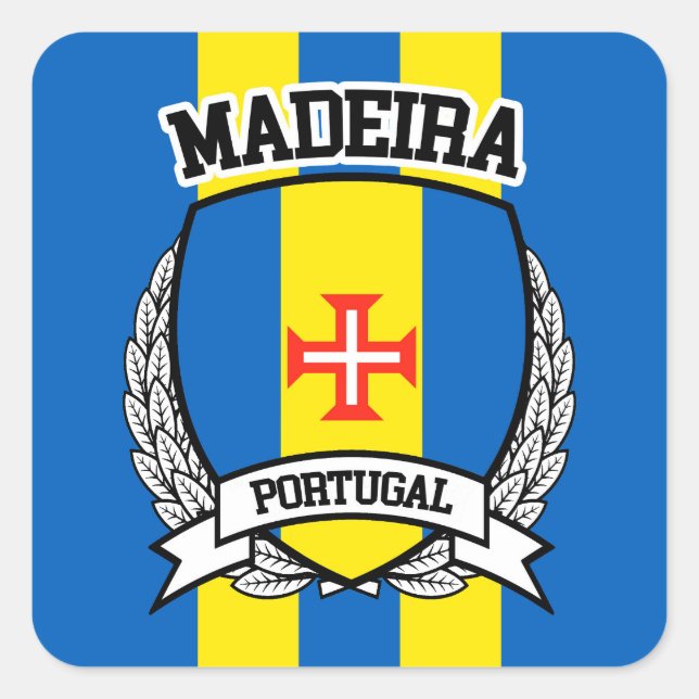 Sticker Carré Madère (Devant)
