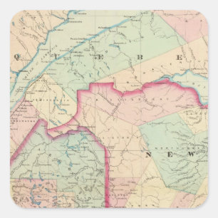 Sticker Carré Maine (N.-B.)