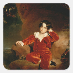 Sticker Carré Maître Charles William Lambton, 1825