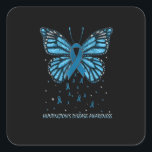 Sticker Carré Maladie d'Huntington<br><div class="desc">Maladie d'Huntington</div>