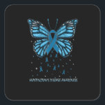 Sticker Carré Maladie d'Huntington<br><div class="desc">Maladie d'Huntington</div>