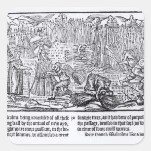 Sticker Carré Malcolm, roi d'Écosse