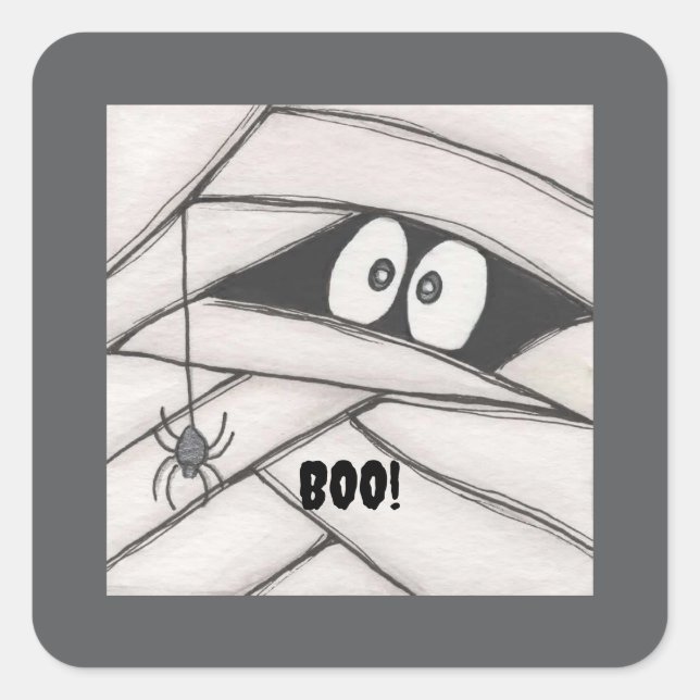 Sticker Carré Maman Dit (Devant)