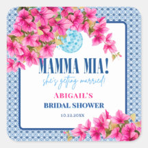 Mamma Mia Bridal Shower