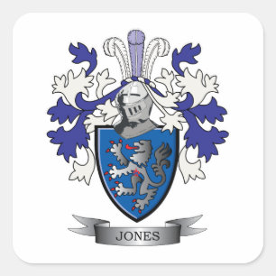 Sticker Carré Manteau de Jones des bras