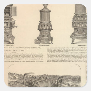 Sticker Carré Manufacturière Stove Littlefield Company
