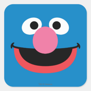 Sticker Carré Maquillage de Grover