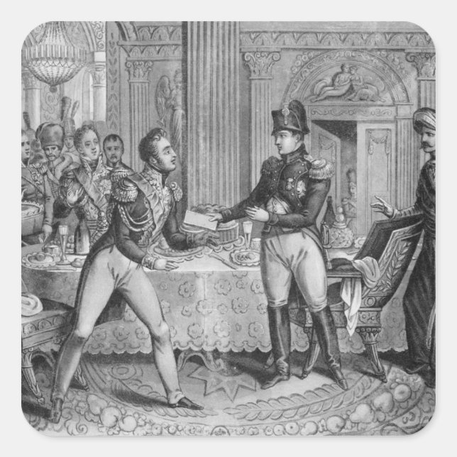 Sticker Carré Maréchal Pierre Francois Joseph Lefebvre (Devant)