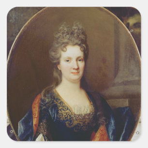 Sticker Carré Marguerite des prés Arouet, c.1700 de Marie