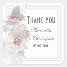 Mariage blanc fleuri