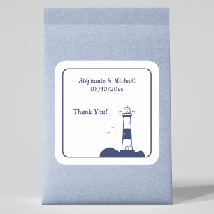 Sticker Carré Mariage phare