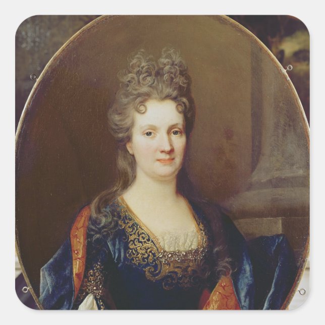 Sticker Carré Marie Marguerite Arouet, c.1700 (Devant)