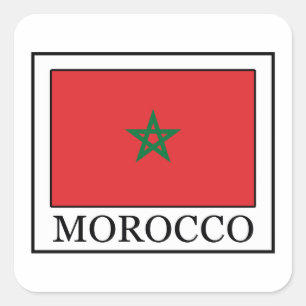 Sticker Carré Maroc