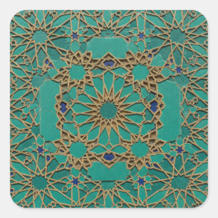Sticker Carré Maroc zellij Carrelage Voyage