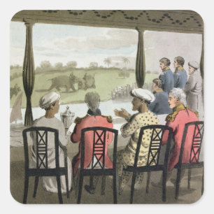 Sticker Carré Marquis Wellesley et sa Suite, au Nabob de O