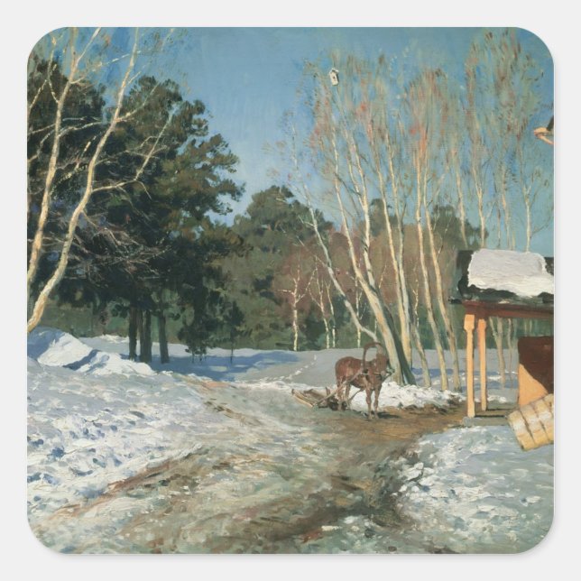 Sticker Carré Mars 1895 (Devant)