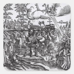 Sticker Carré Martin Luther