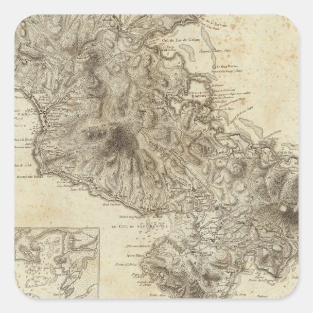 Sticker Carré Martinico (Devant)