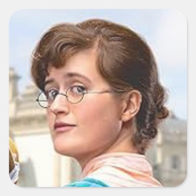 Sticker Carré Mary Bennet  (Devant)