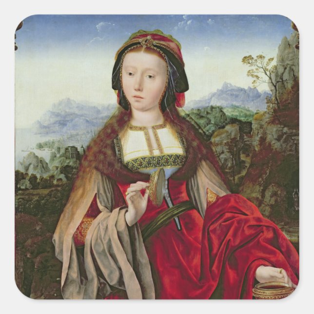 Sticker Carré Mary Magdalene, c.1520-25 (Devant)