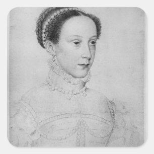 Sticker Carré Mary Queen of Scots, 1559